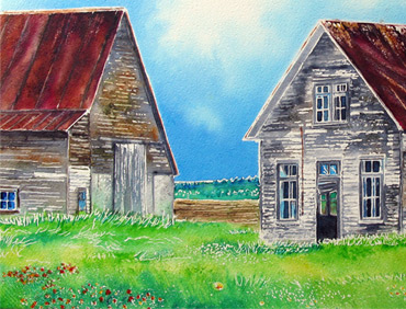 Michelle Merette aquarelliste
