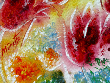Michelle Merette aquarelliste