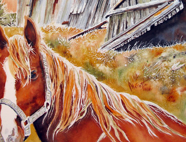 Michelle Merette aquarelliste
