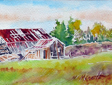 Michelle Merette aquarelliste