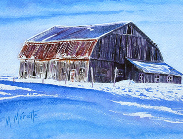 Michelle Merette aquarelliste