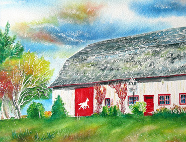 Michelle Merette aquarelliste