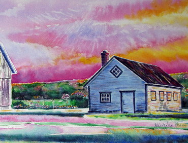 Michelle Merette aquarelliste