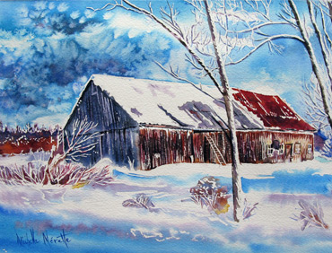 Michelle Merette aquarelliste