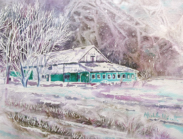 Michelle Merette aquarelliste